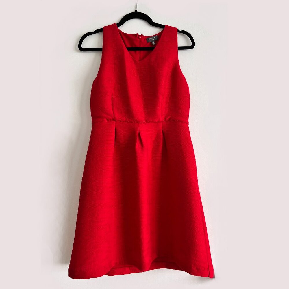 The Limited Pleated A-Line Dress